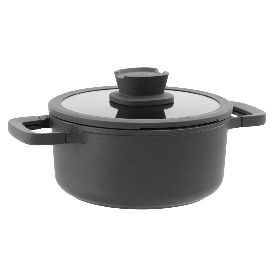Covered casserole non-stick Stone+ 20cm