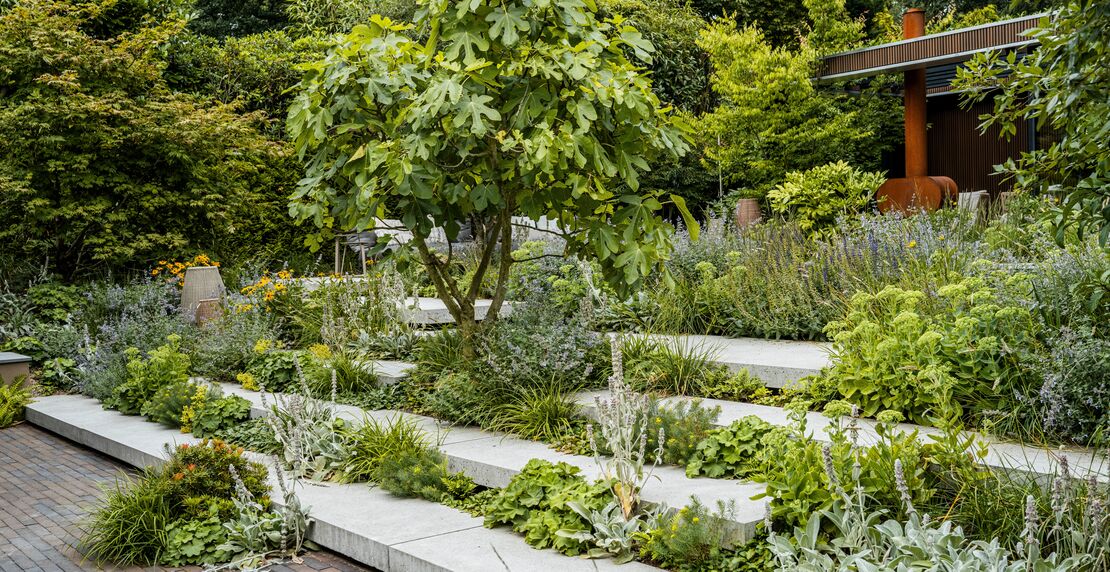 Eigentijdse leeftuin in Nijmegen