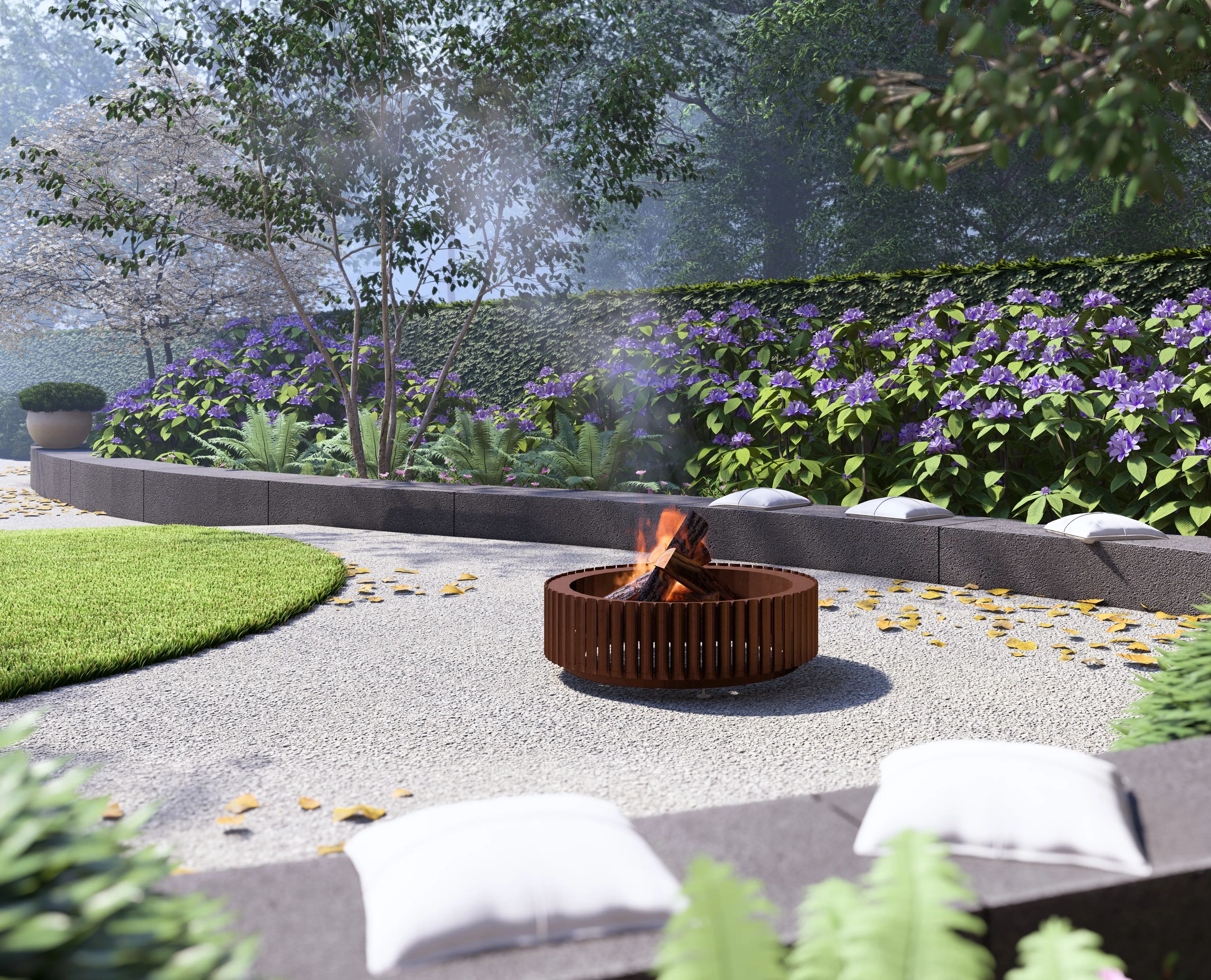 Organische zitelementen voor de buitenruimte