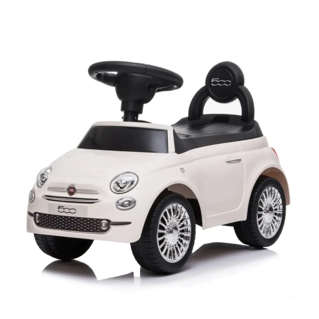 Fiat 500 Ride-on Car White Berghoff toys