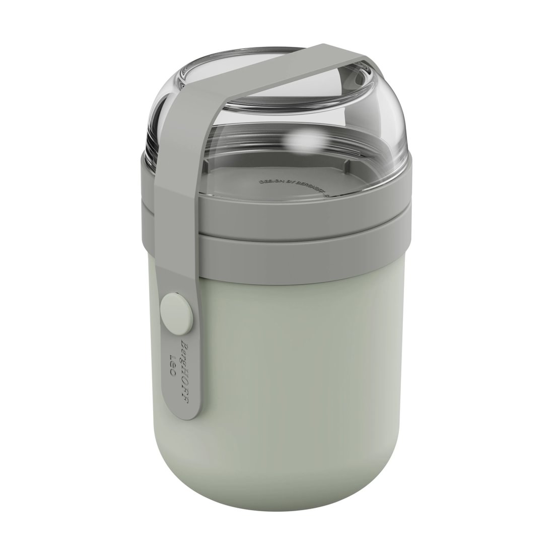 Dual lunch pot Sage