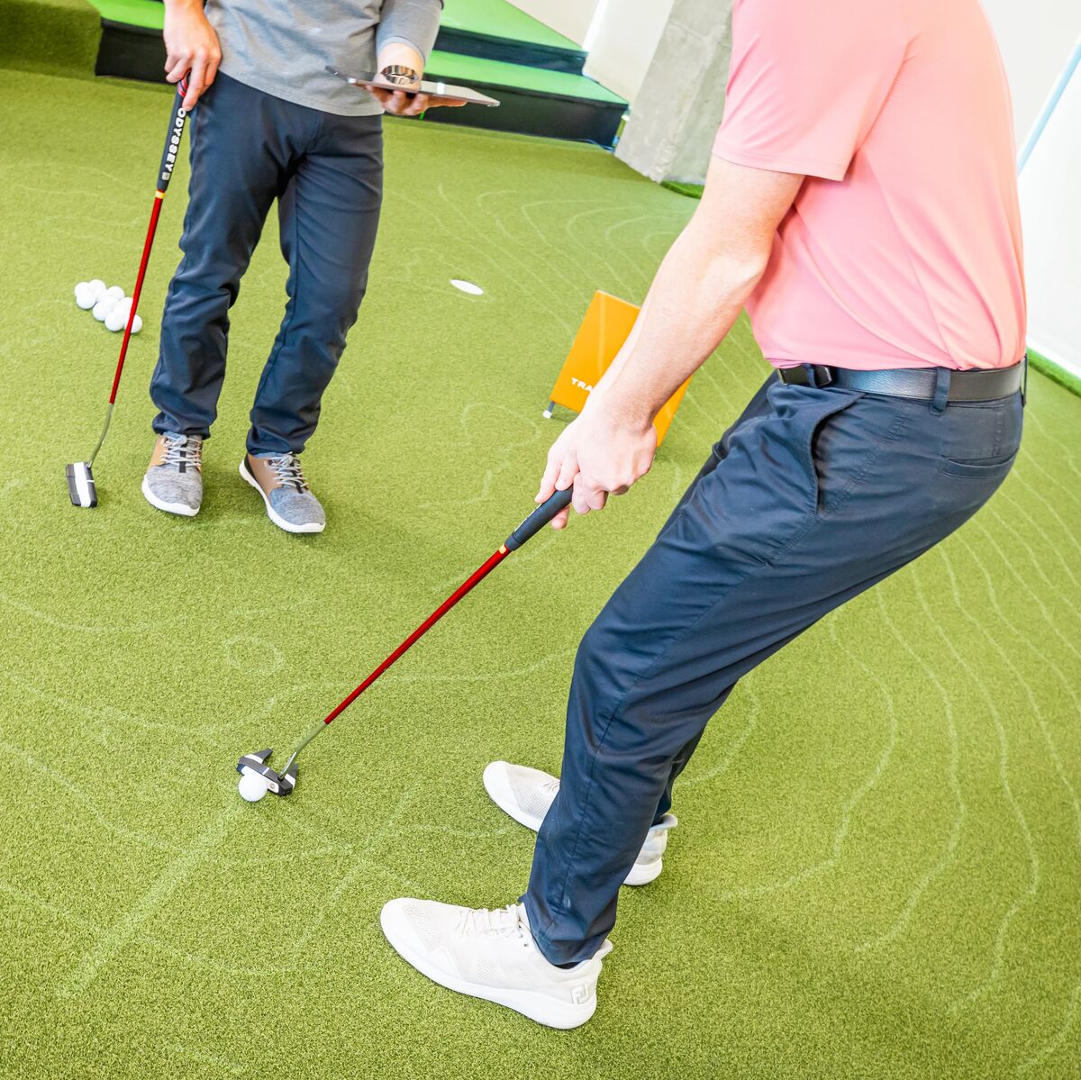 PuttView putting green at 2nd Swing