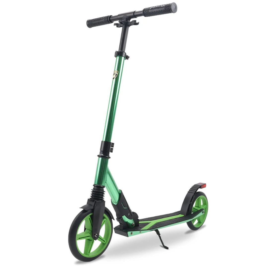 ★スタンダードMiniクッションgreen Lamborghini Foldable Kids Scooter - Green - Berghoff toys