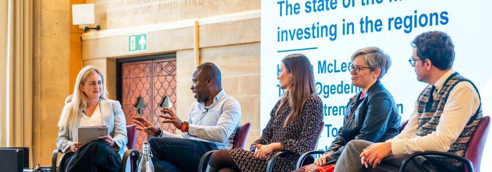 panel members in discussion