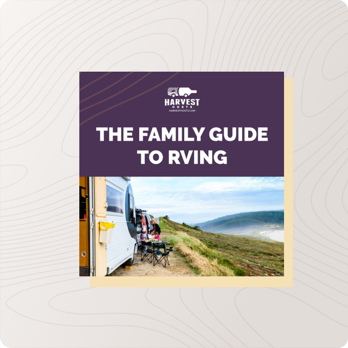 Cover of The Family Guide to RVing