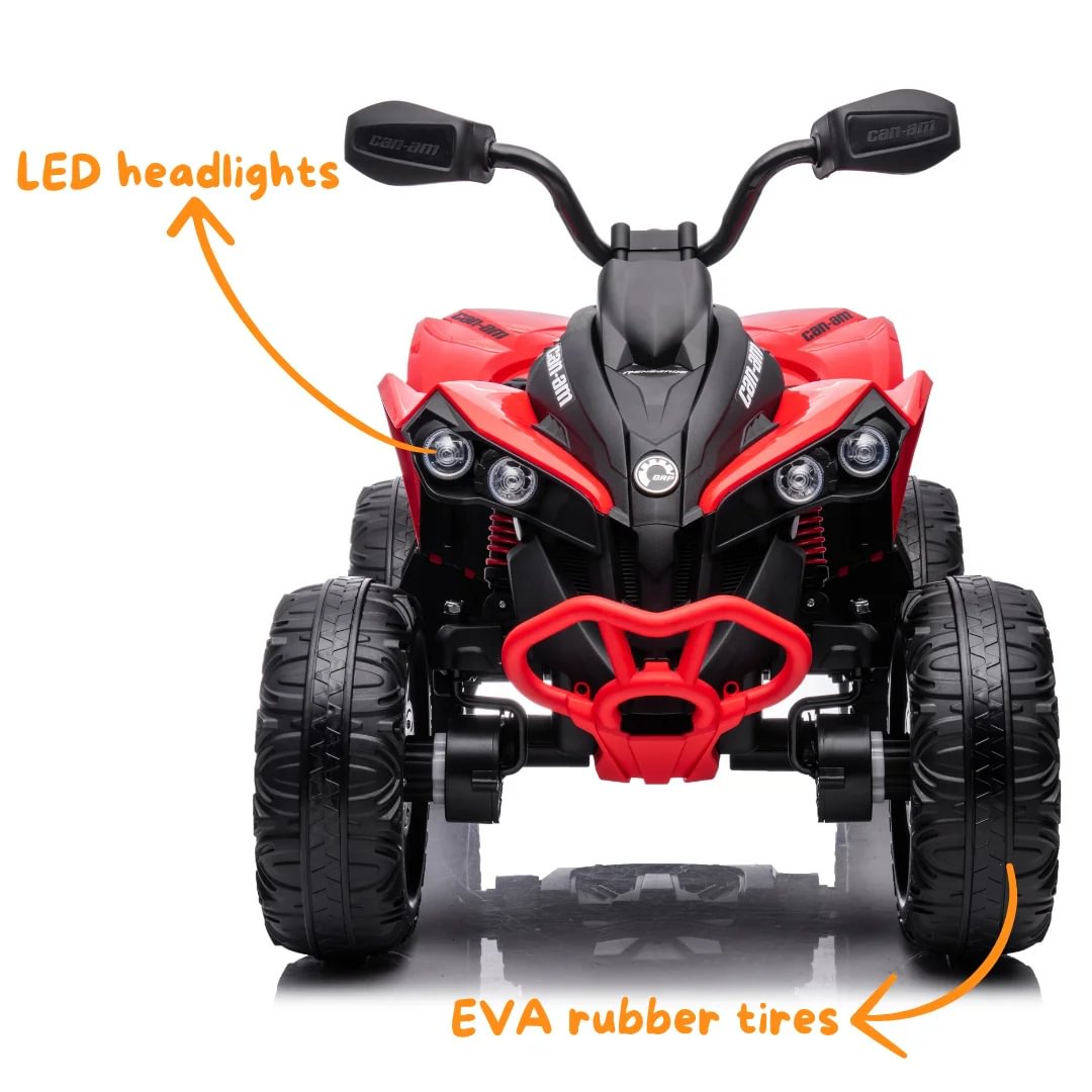 Can Am Renegade 850 Ride-on ATV 12V - Red - Berghoff toys