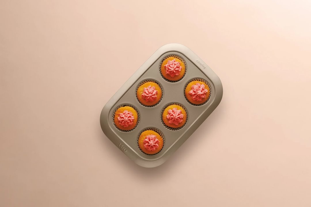6 cup cupcake pan Balance 6.50×2.50cm