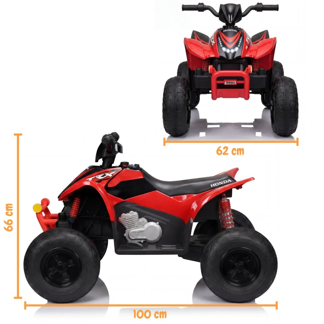 Honda TRX90X Electric Ride-on Quad 12V - Red - Berghoff toys