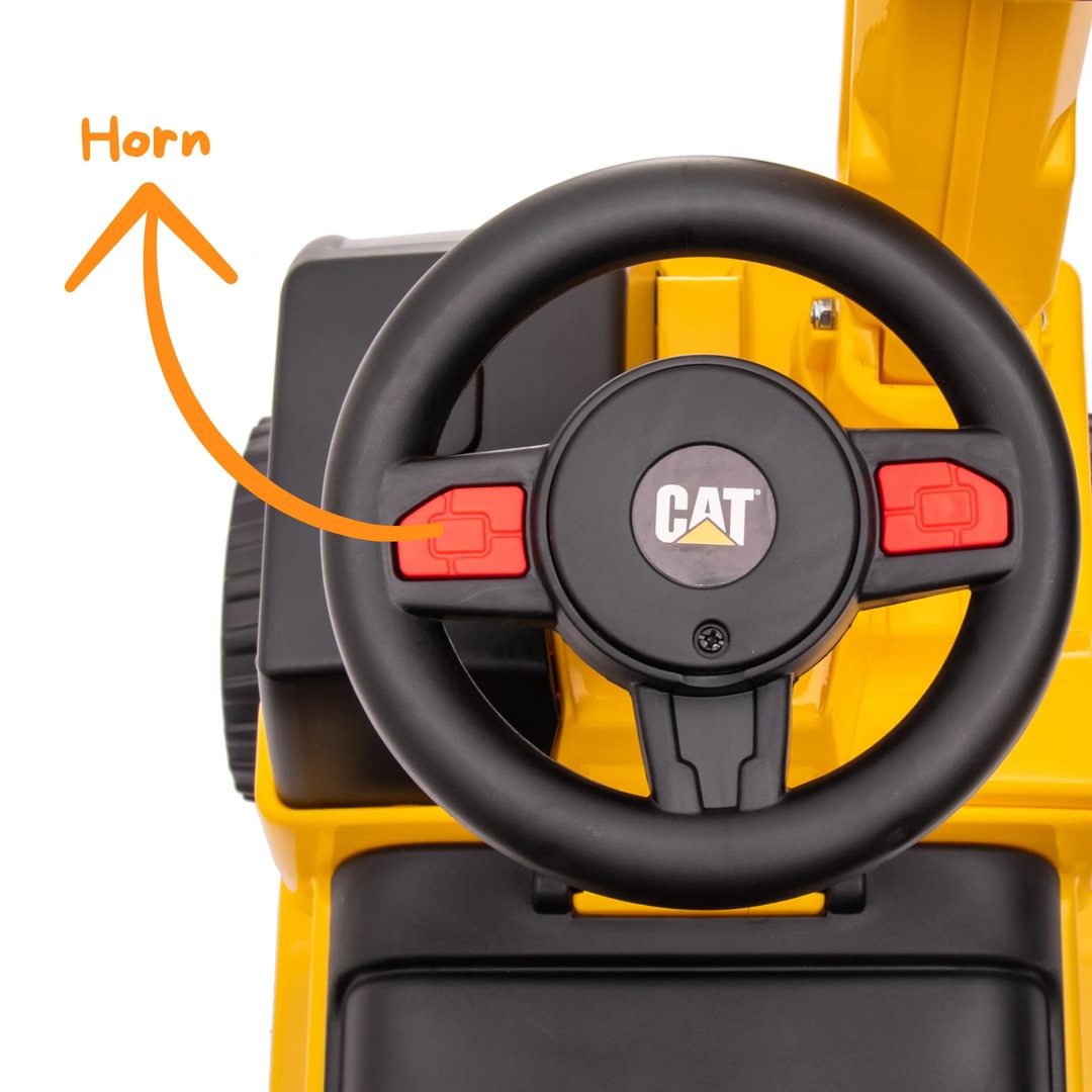 CAT Ride-on Excavator - Yellow - Berghoff toys
