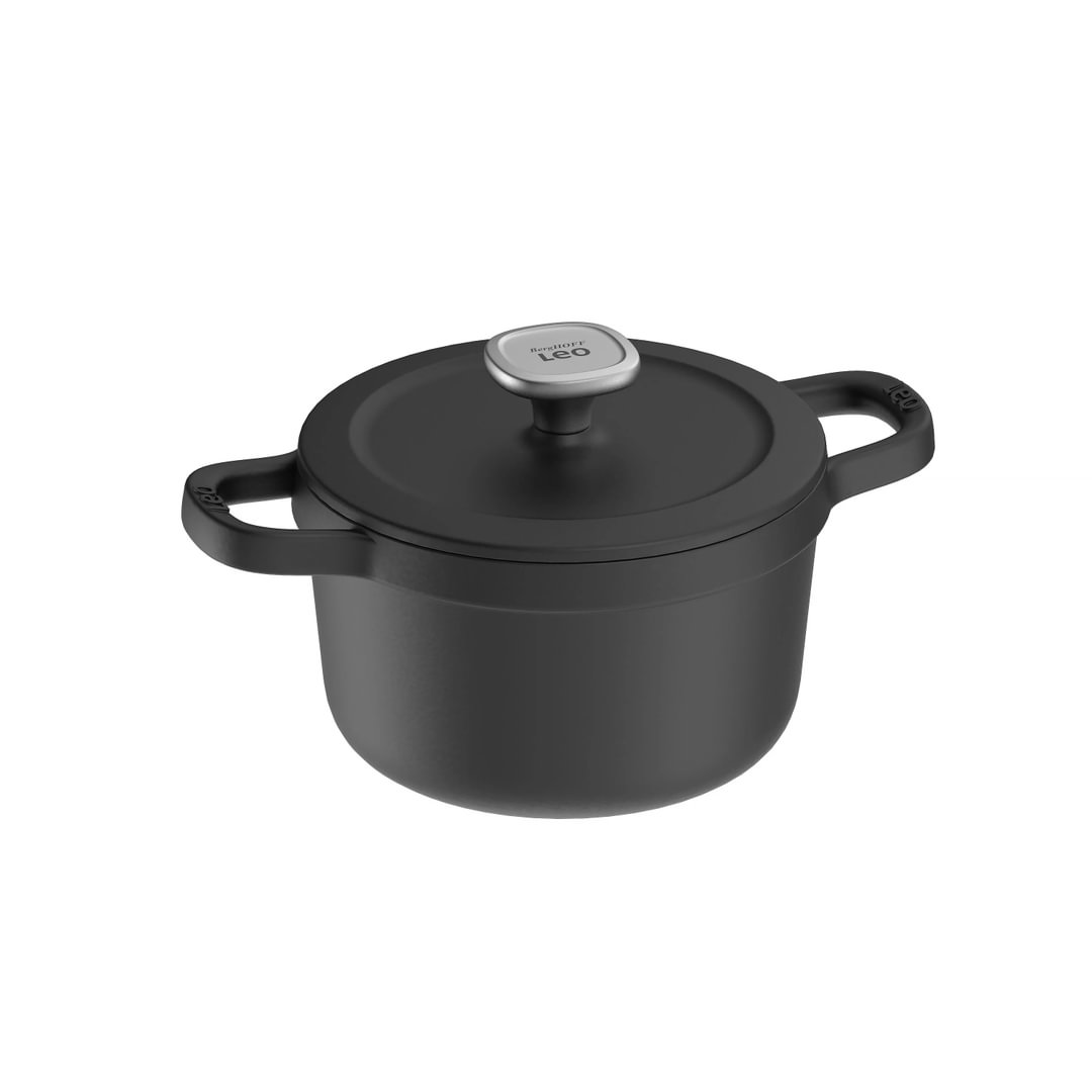 Covered casserole Graphite cast iron 20cm