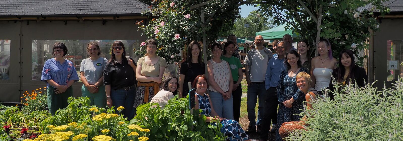 people at Redcatch community gardens