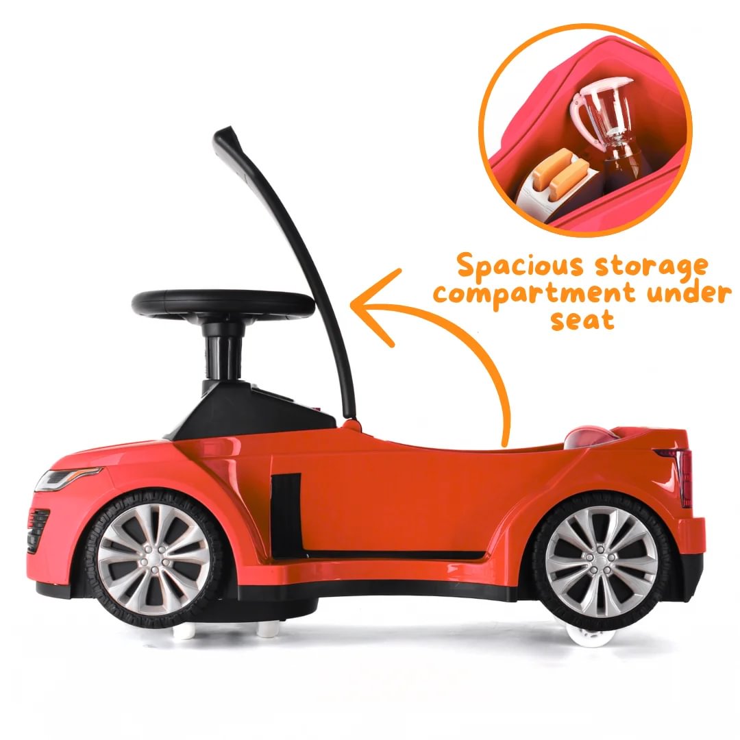 Range Rover Vogue Ride-on Wiggle Car - Red - Berghoff toys