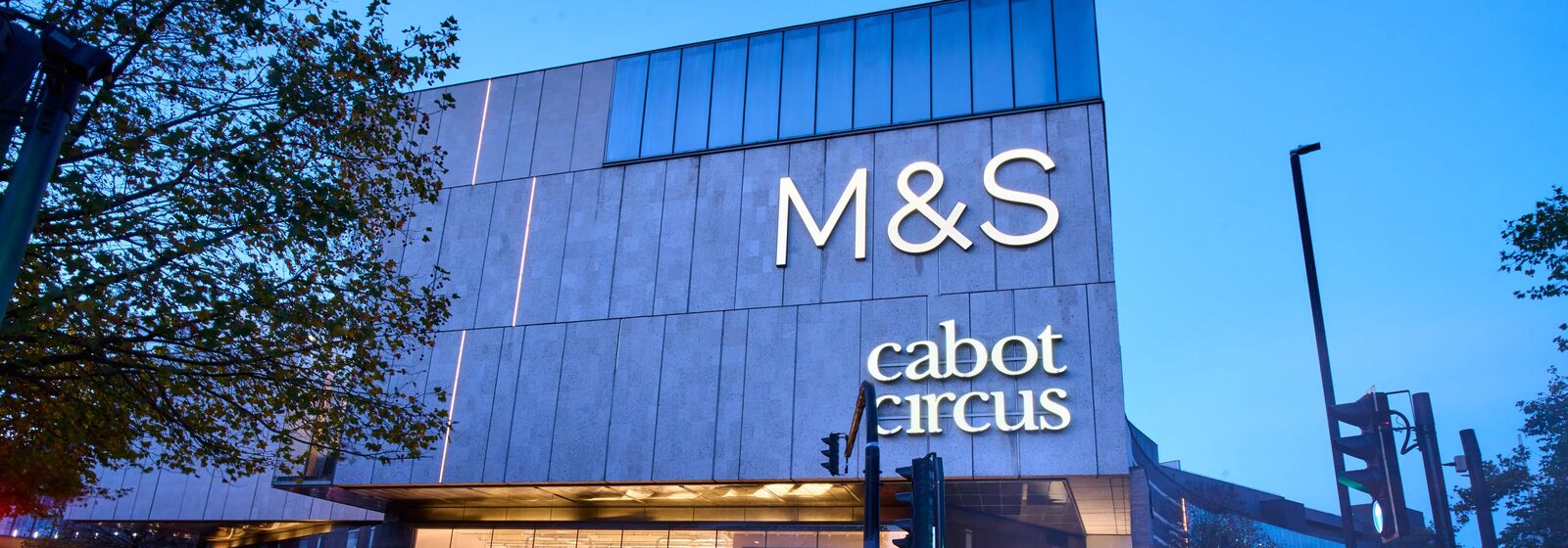 M&S in Cabot Circus, Bristol, is pictured.
