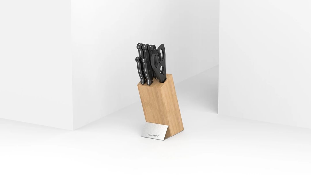7-pc knife block set Pica