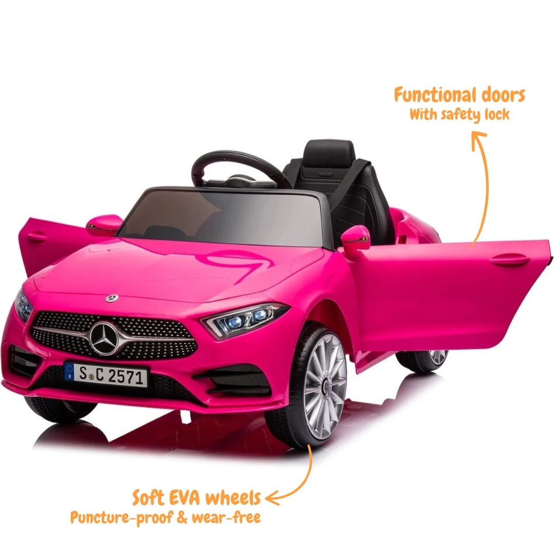 Macchina Elettrica per Bambini Mercedes CLS350 12V Rosa