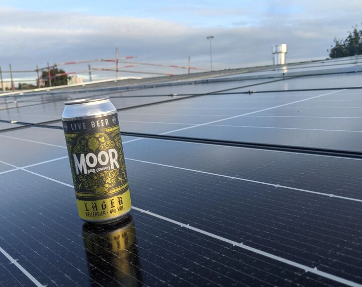 Beer on roof