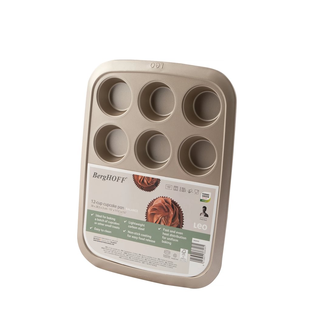 12 cup cupcake pan Balance 6.50×2.50cm