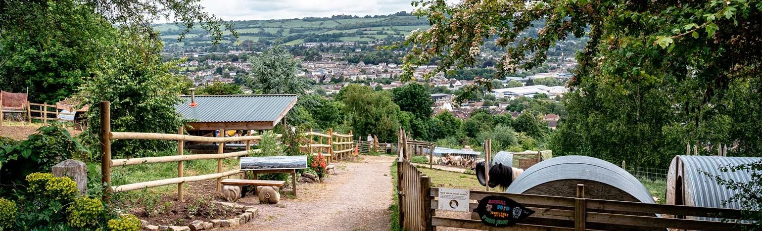 view of bath from farm