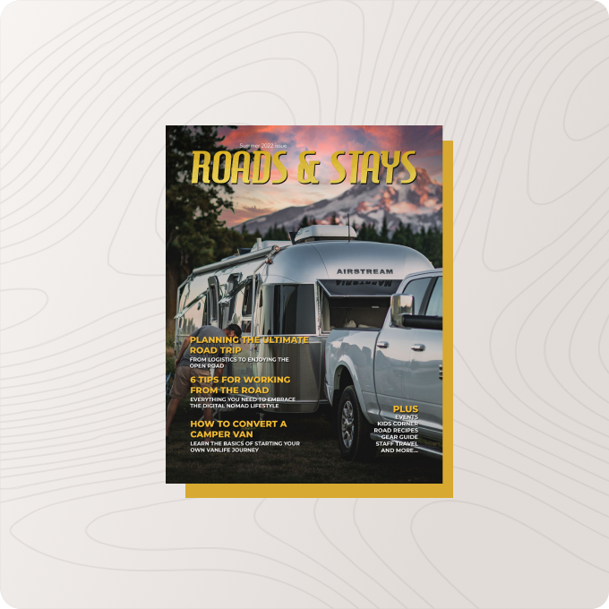 Cover of Roads and Stays Magazine, Summer 2022