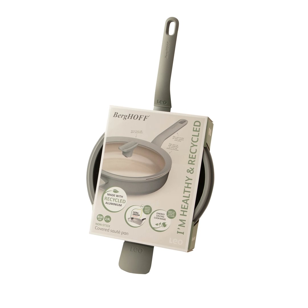 Covered Sauté pan non-stick Balance Moonmist 26cm