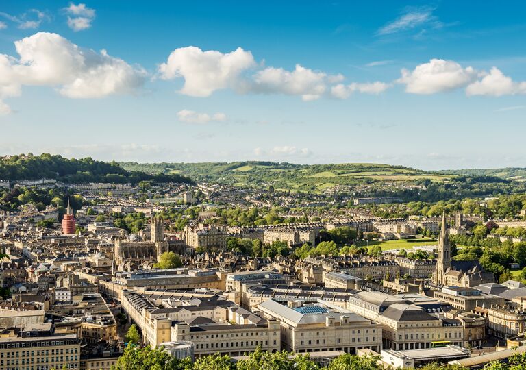 View of Bath from Alexandra Park