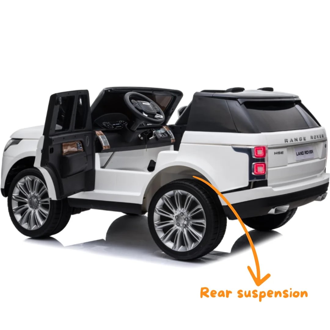 Range Rover Vogue Electric Kids Car 12V (2-seater) - White