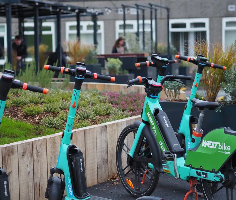 Scooters and ebikes