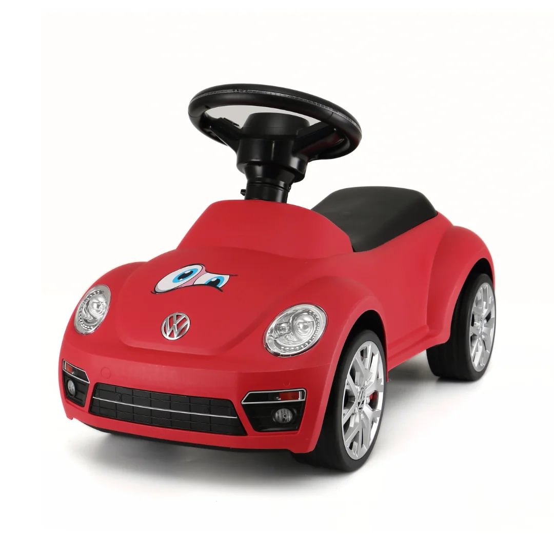 Volkswagen Beetle Foot-to-Floor Car - Red - Berghoff toys