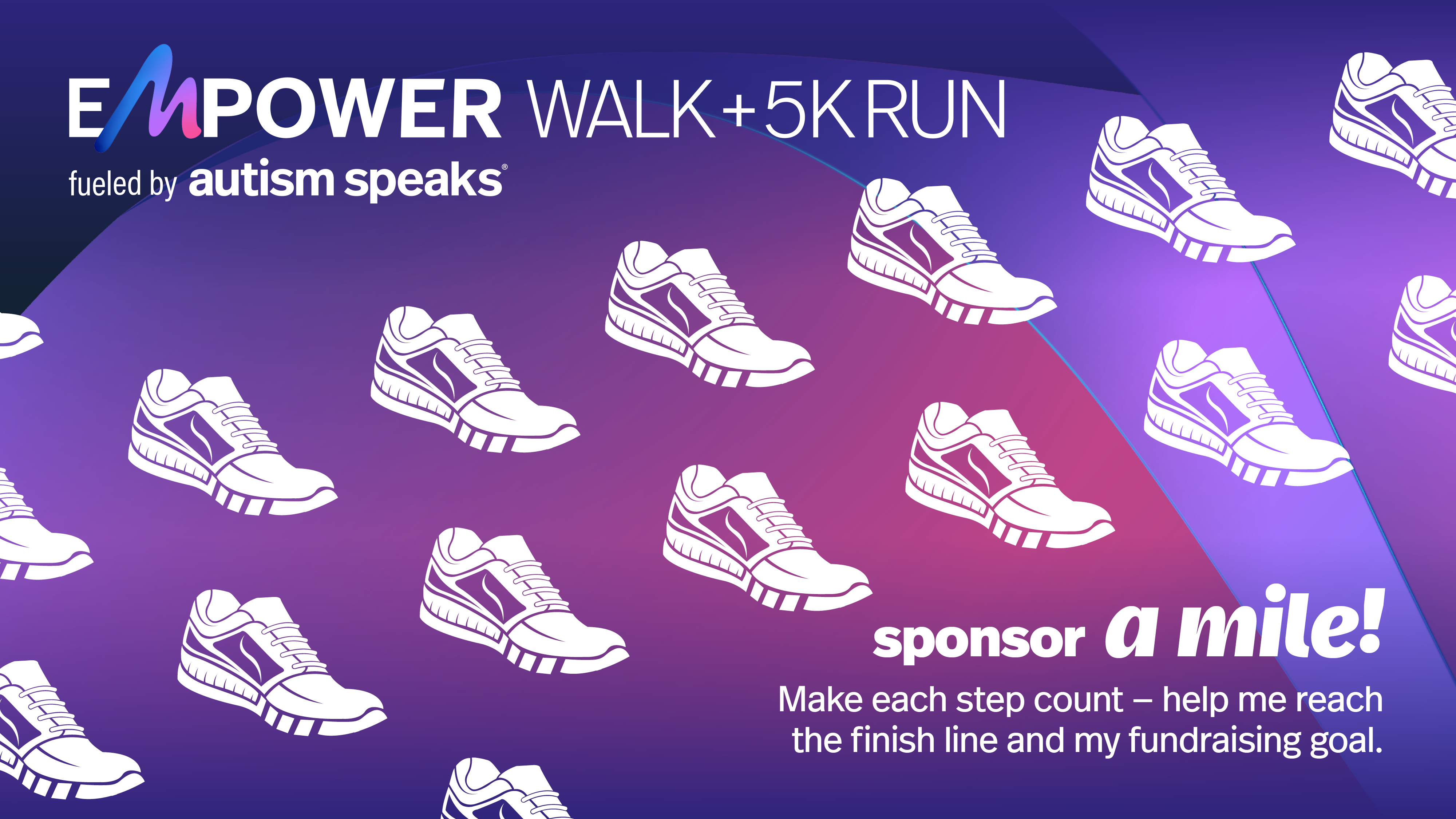 Sponsor a Mile - Sneaker