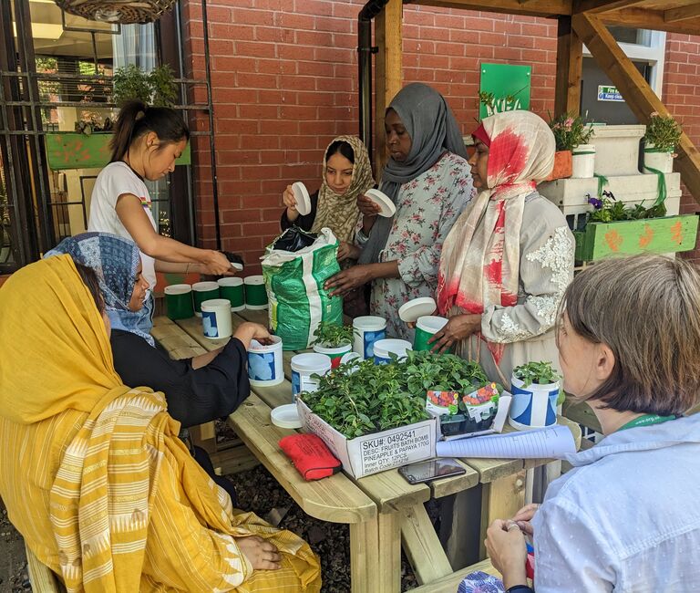 Group planting