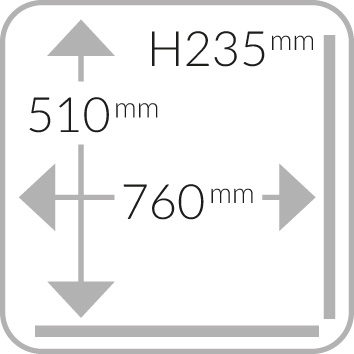 Falcon 80 2x seal bar Front+Right