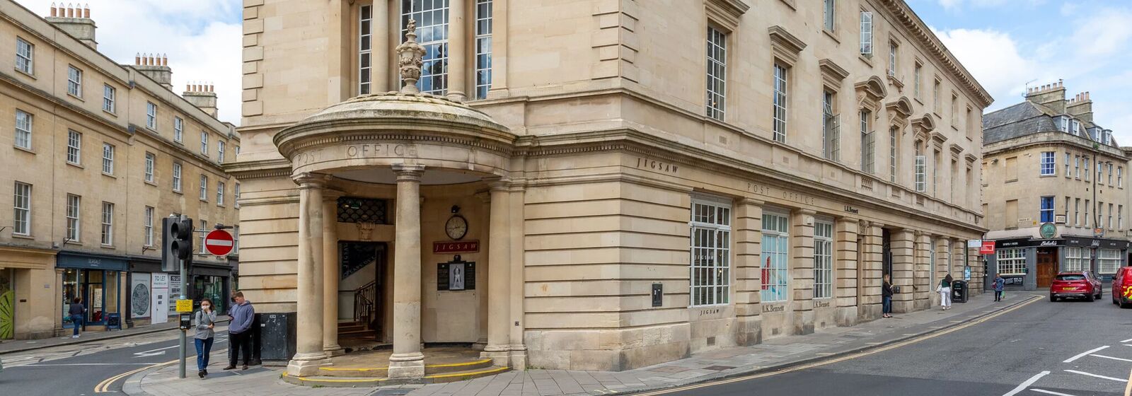 The Old Post Office building in Bath is pictured.
