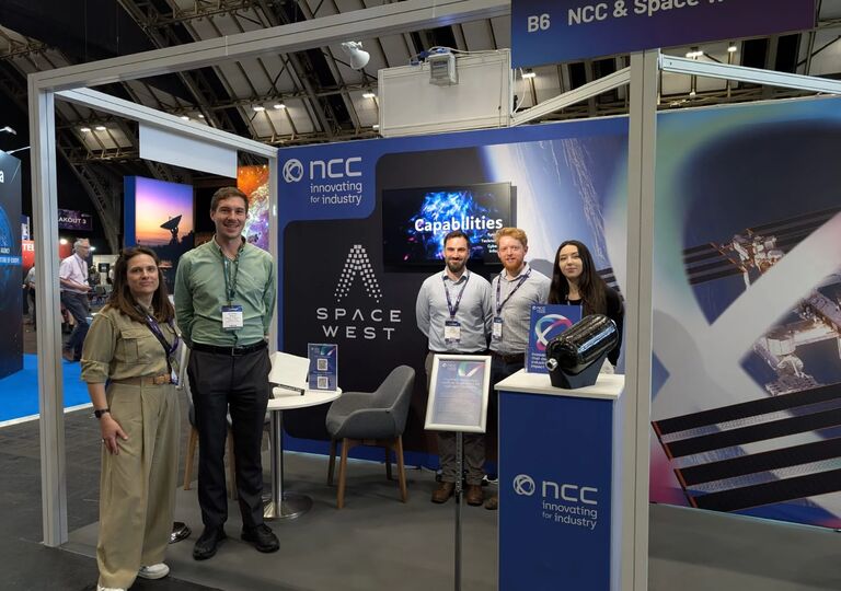 Team at UK Space Conference