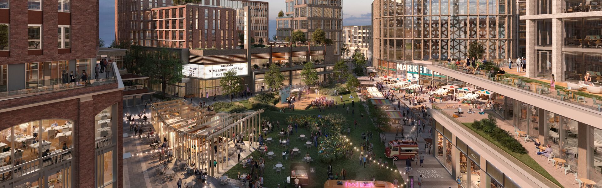 cgi view of Brabazon Plaza