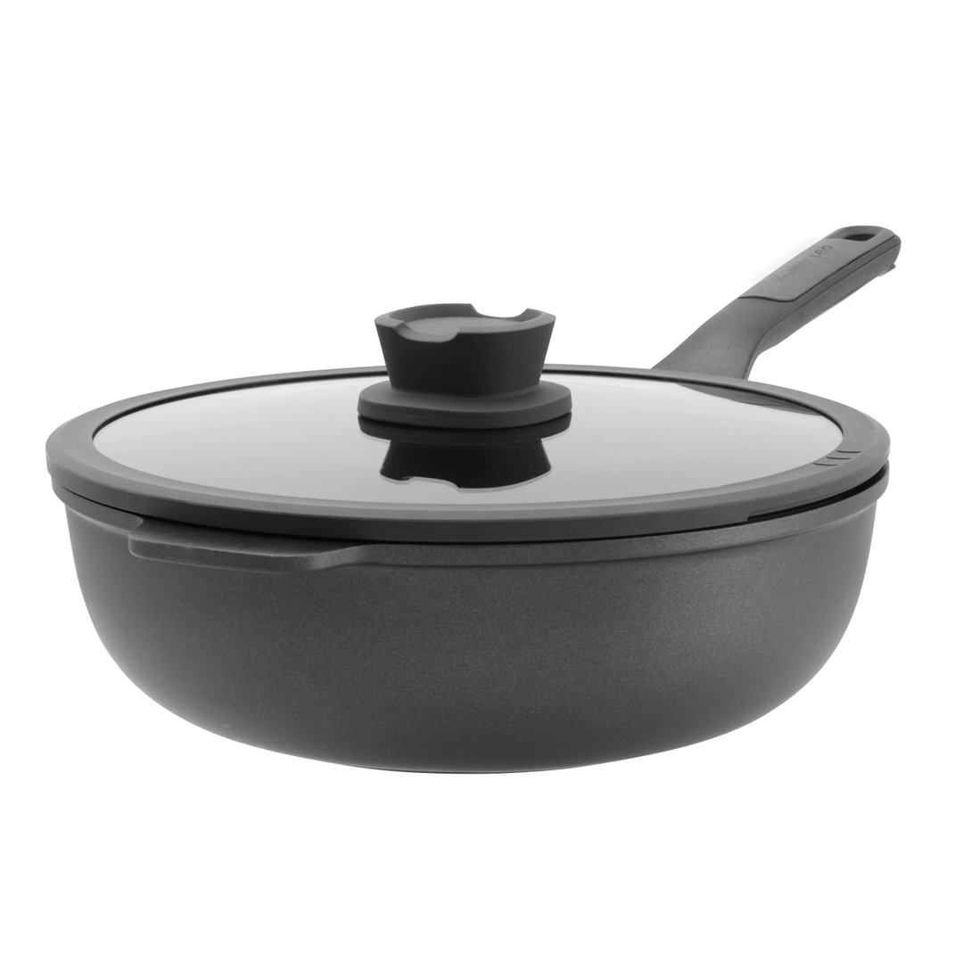 Covered wok non-stick Stone+ 28cm
